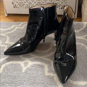 Nordstrom Signature patent leather ankle boots 40